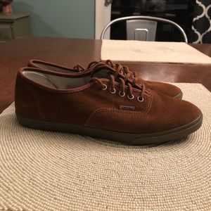 🌲 SALE Vans men’s size 8 Caramel brown suede NWOT